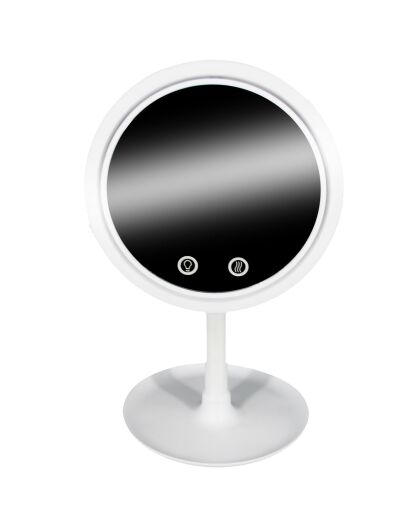 Miroir LED avec ventilateur Cenocco CC9107 blanc - 31x24x7 cm